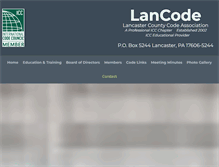 Tablet Screenshot of lancode.org